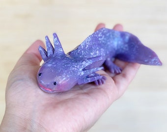 Lavender Axolotl, Axolotl, Squishy, Squishy Animal, Squishy  Axolotl, Puppy Pet Play,  Scented Toy, Squishy  Stress Toy, AxoLuvies, ajolote