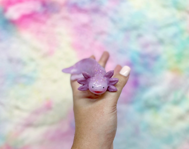 Ready to Ship, Axolotl, Silicone Axolotl, Mud Puppy, Water Puppy, Full Body Silicone, Albino Axolotl, silicone doll, Ajolote image 3