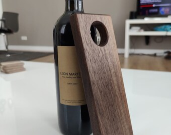 Wine Bottle Balancer - Handmade | High-Quality Walnut Wood | Gift Ideas | Wine Lover | Bar | Restaurant | Wedding | Birthday | New Home
