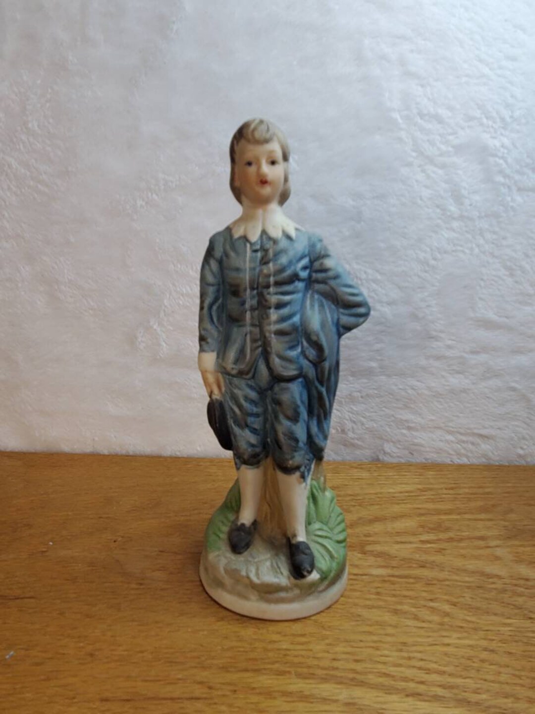 Blue Boy Figurine Etsy