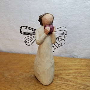 2000 Willow Tree &quot;Angel of the Heart&quot; figurine, Willow Tree Angel, Friendship Gift, Birthday Gift, Mother&#39;s Day Gift