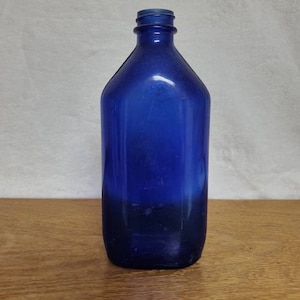 KobaltBlau Phillips Apothekerflasche