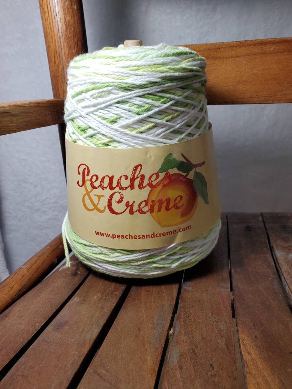 Peaches and Cream Limeade Yarn 14 oz. Etsy