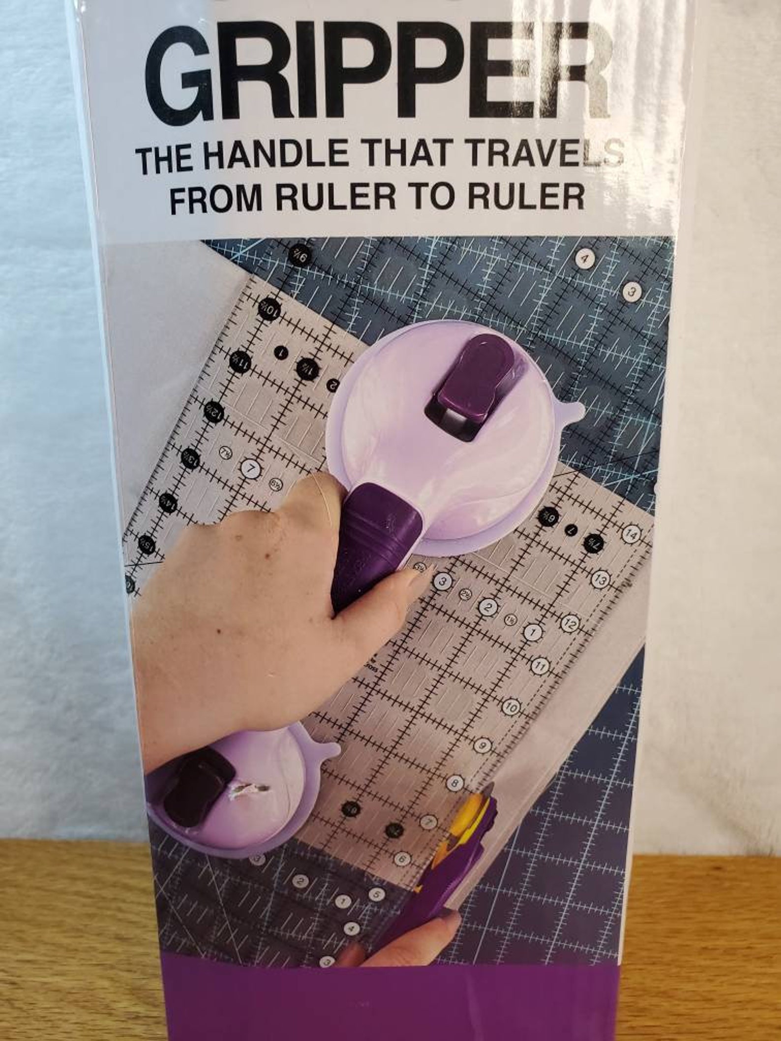 The Original Gypsy Gripper Hold Quilt Ruler Firmly for Slipfree