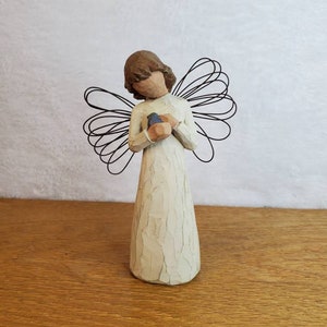 1999 Willow Tree Angel that says, &quot;Angel of Healing&quot;, Get Well Soon, Grief & Mourning, Healing, Cancer Patient
