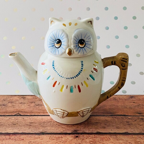 Owl Teapot Etsy
