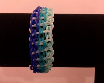 Rainbow Loom Triple Single Custom Bracelet