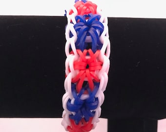 Rainbow Loom Starburst Custom Bracelet