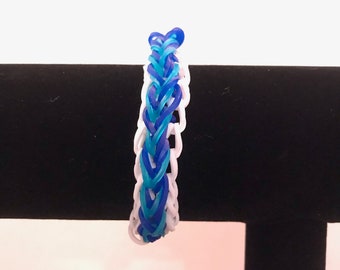 Rainbow Loom Raindrops Custom Bracelet