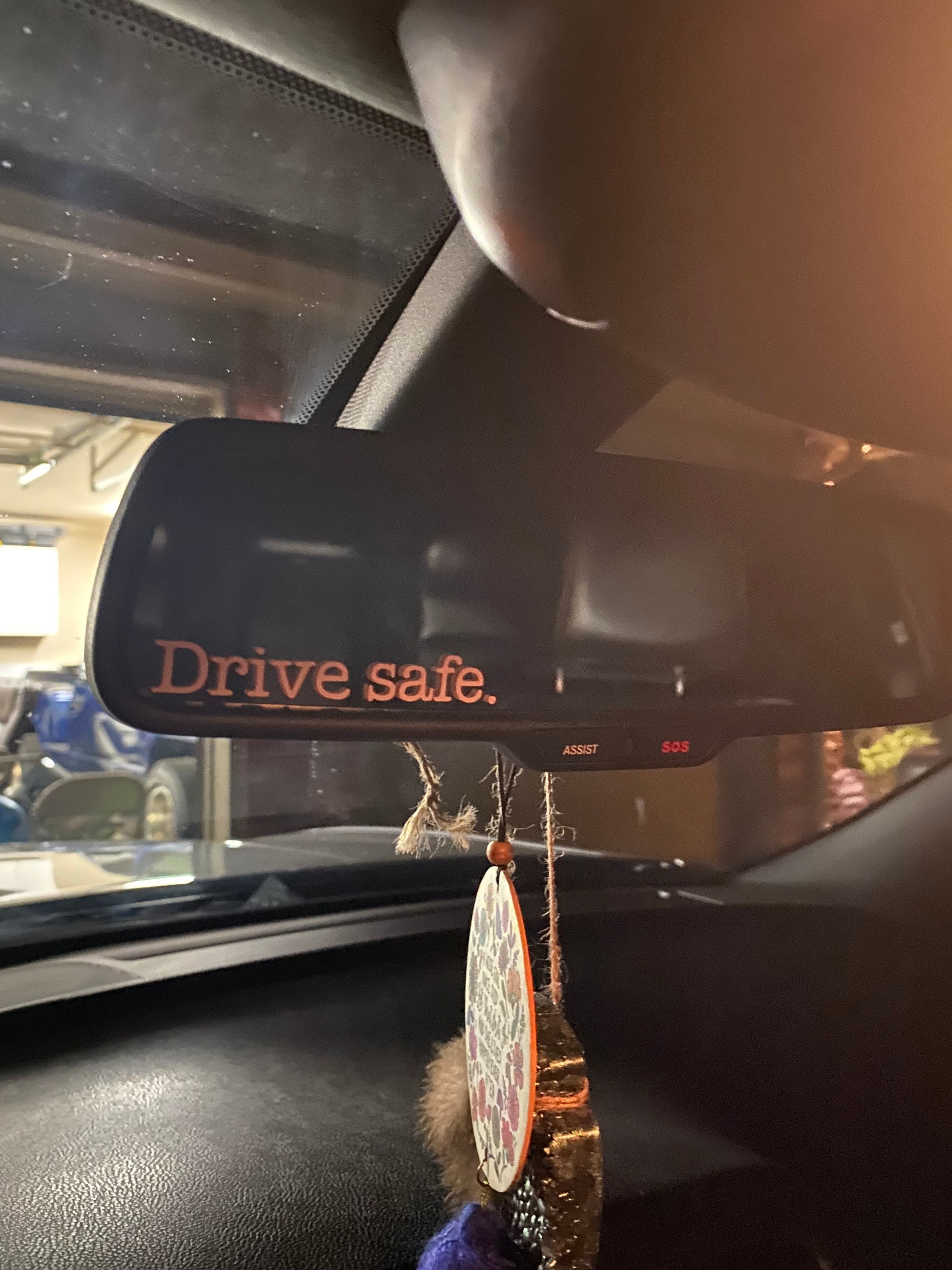 Drive SafeRear View Mirror Car Decal Etsy