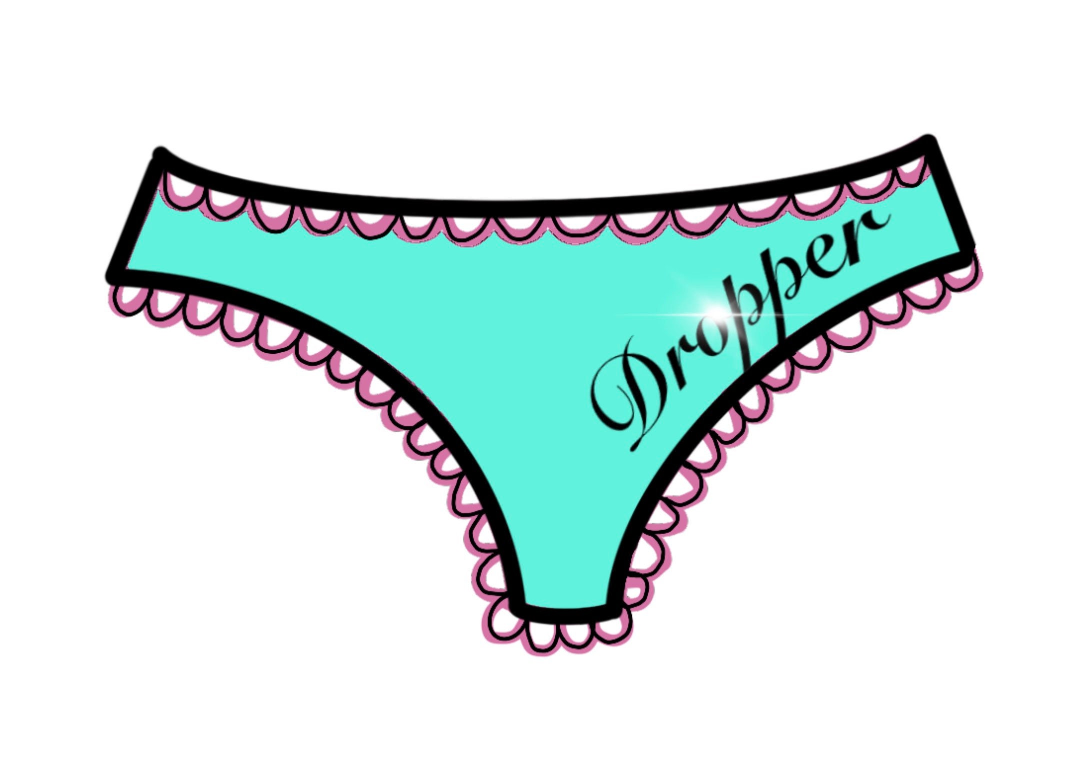 Panty dropper sticker Etsy