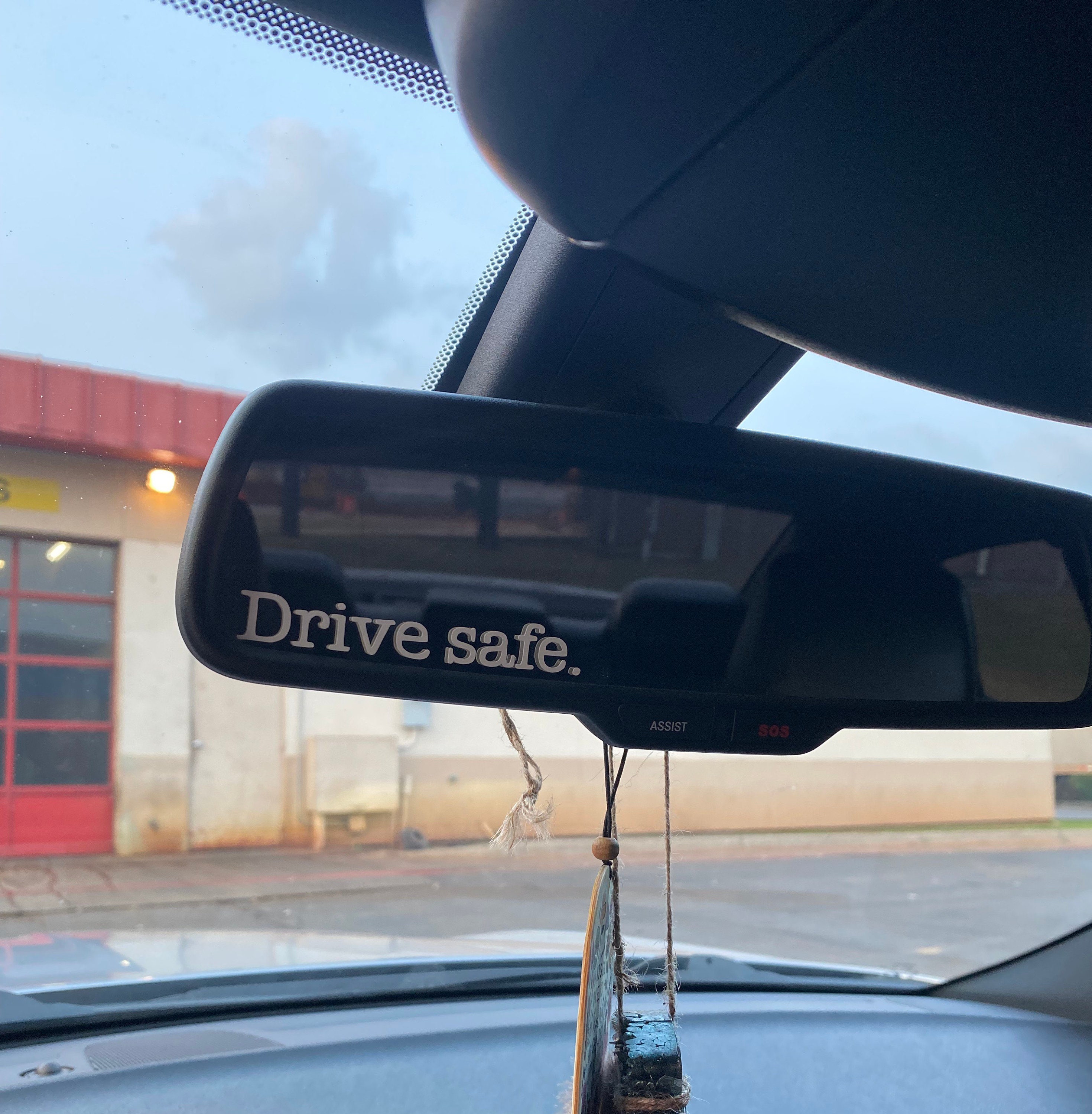 Drive SafeRear View Mirror Car Decal Etsy