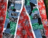 Custom bandana jeans