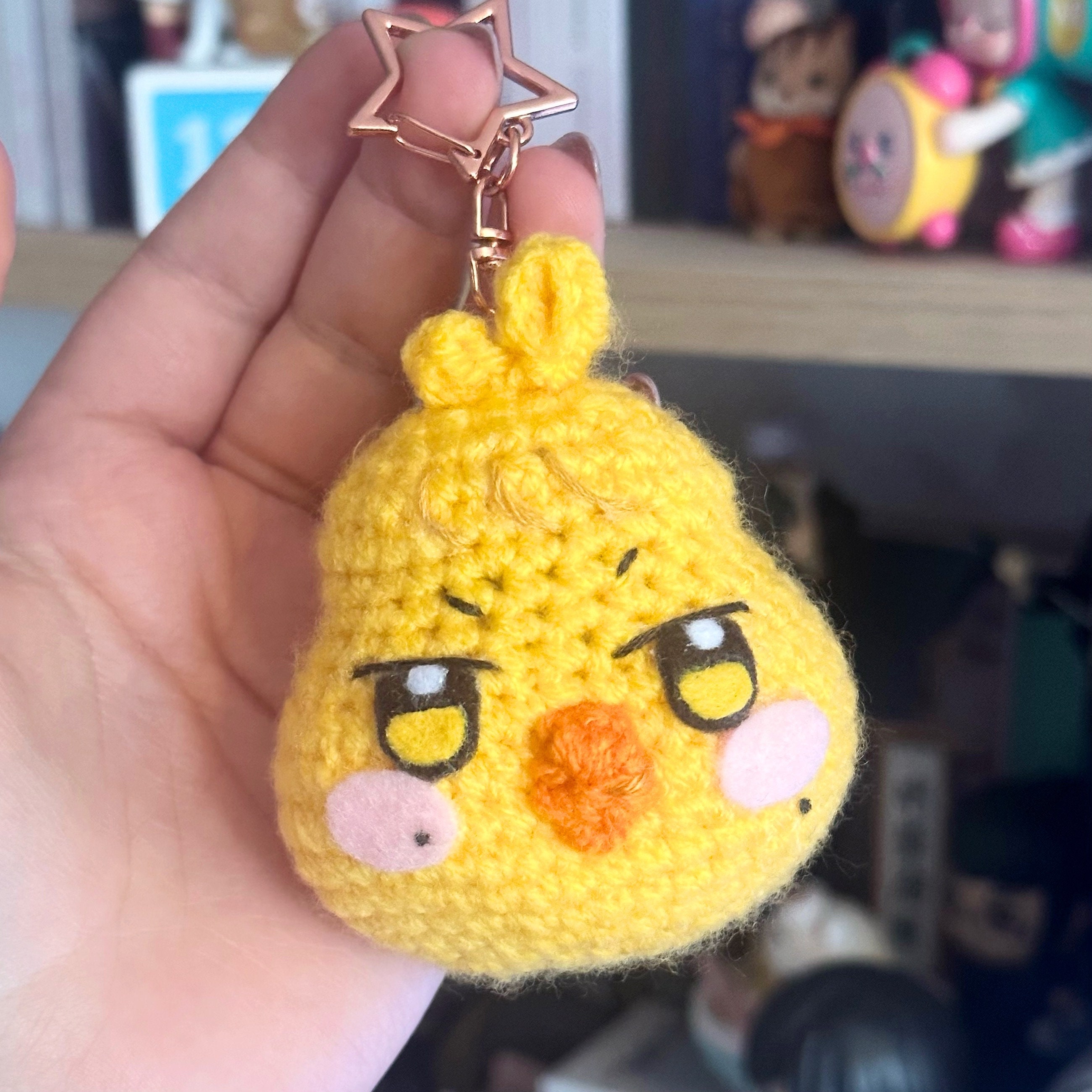 KPOP Ateez | Aniteez Bbyongming Mingi | Handmade Crochet Keychain