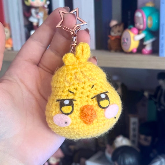KPOP ATEEZ Keychain ANITEEZ IN ILLUSION Cartoon Figure