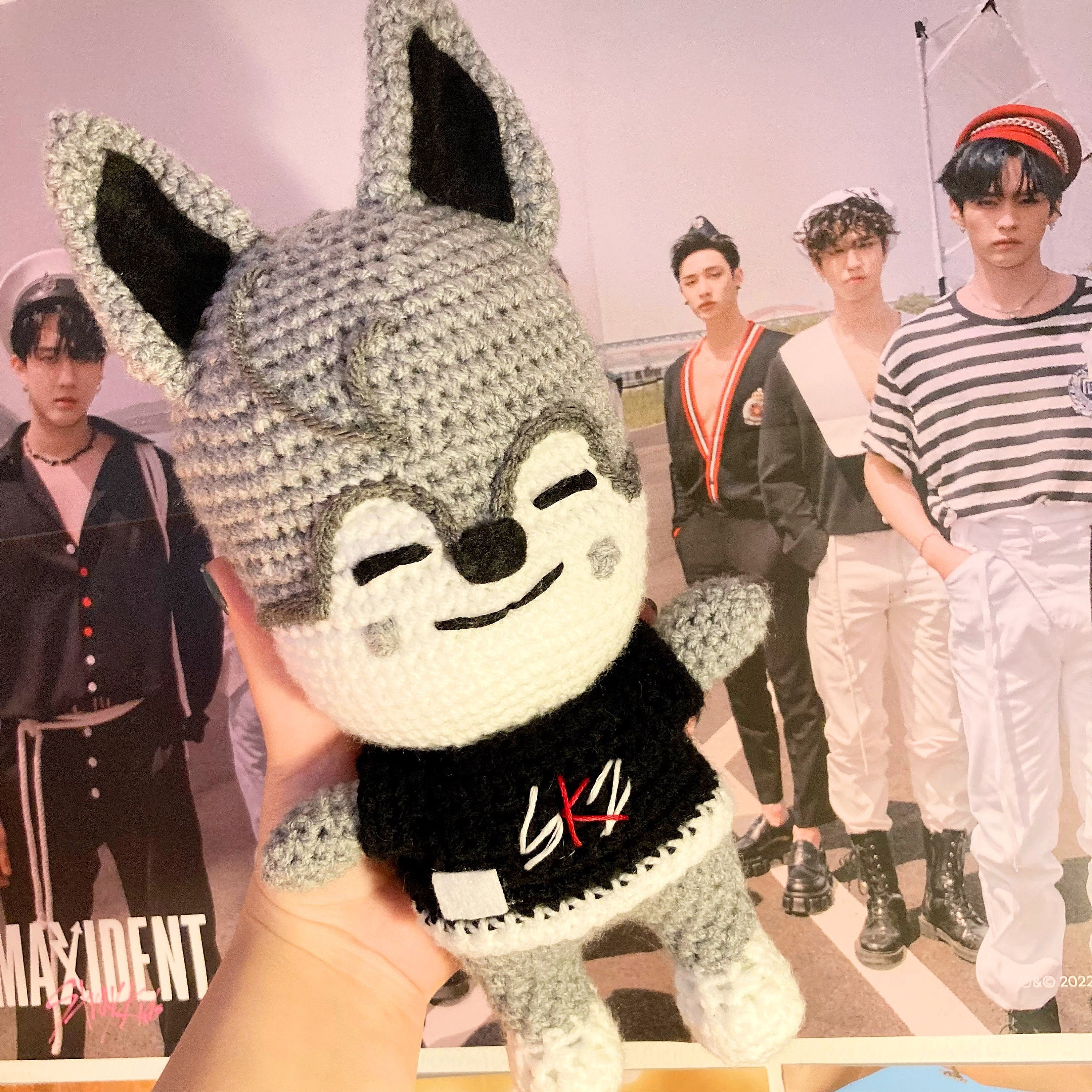 KPOP - Stray Kids SKZOO - Wolf Chan Bang Chan - Handmade