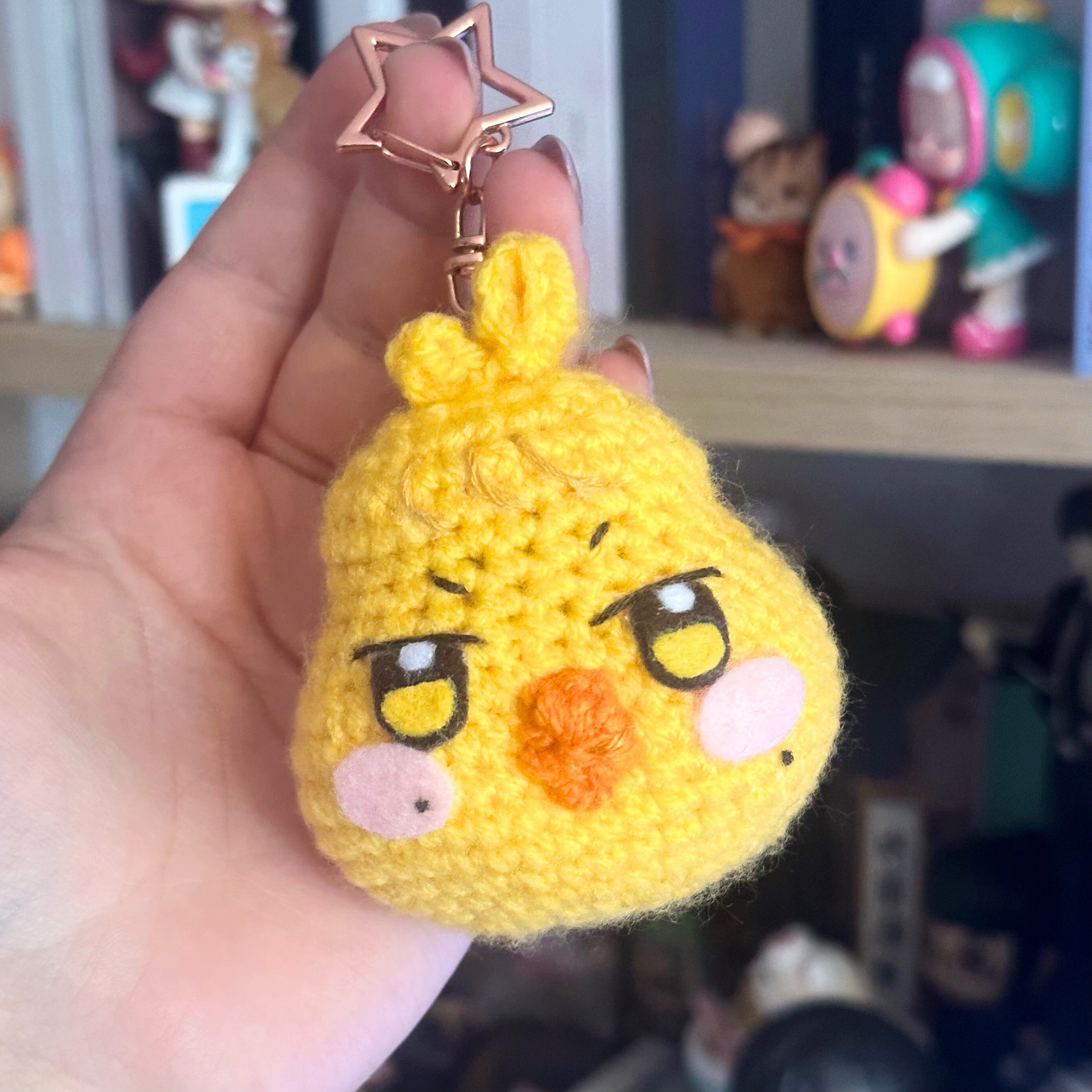 KPOP Ateez | Aniteez bbyongMING Mingi | Handmade Crochet Keychain | Crochet Charm