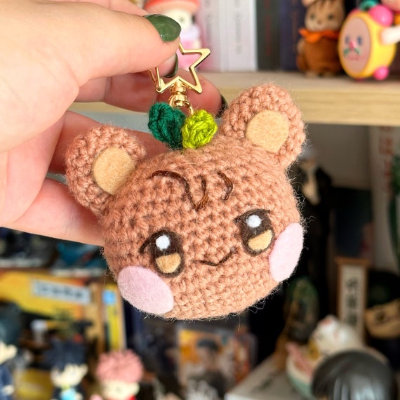 KPOP Ateez | Aniteez Jjongbear Jongho | Handmade Crochet Keychain