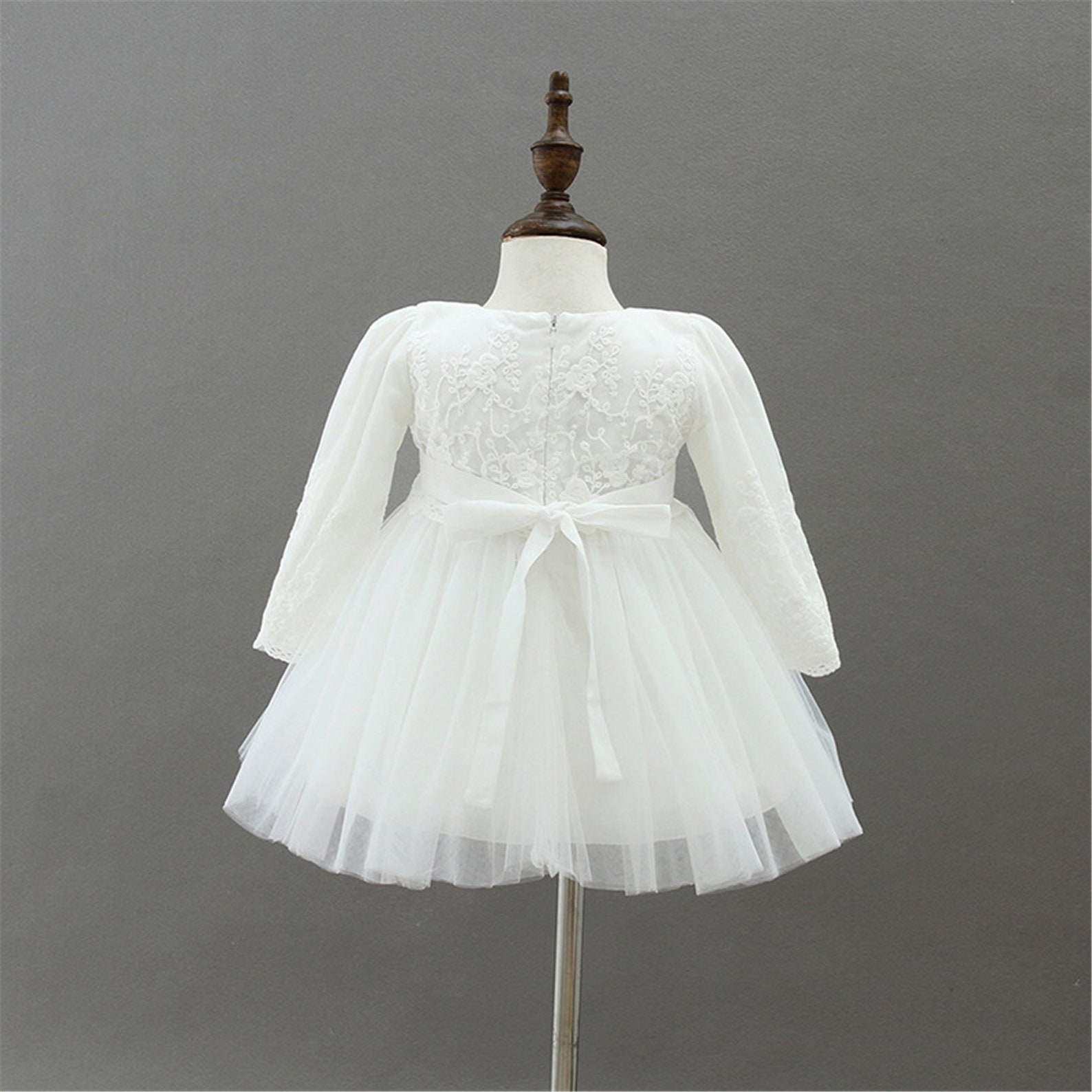 white company christening outfit