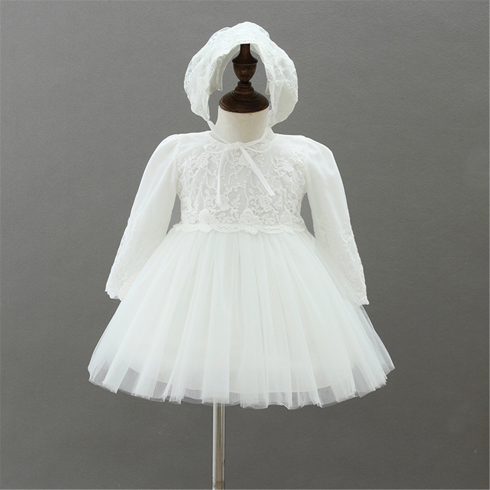 white company christening outfit