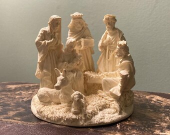 Vintage Small Nativity Statue