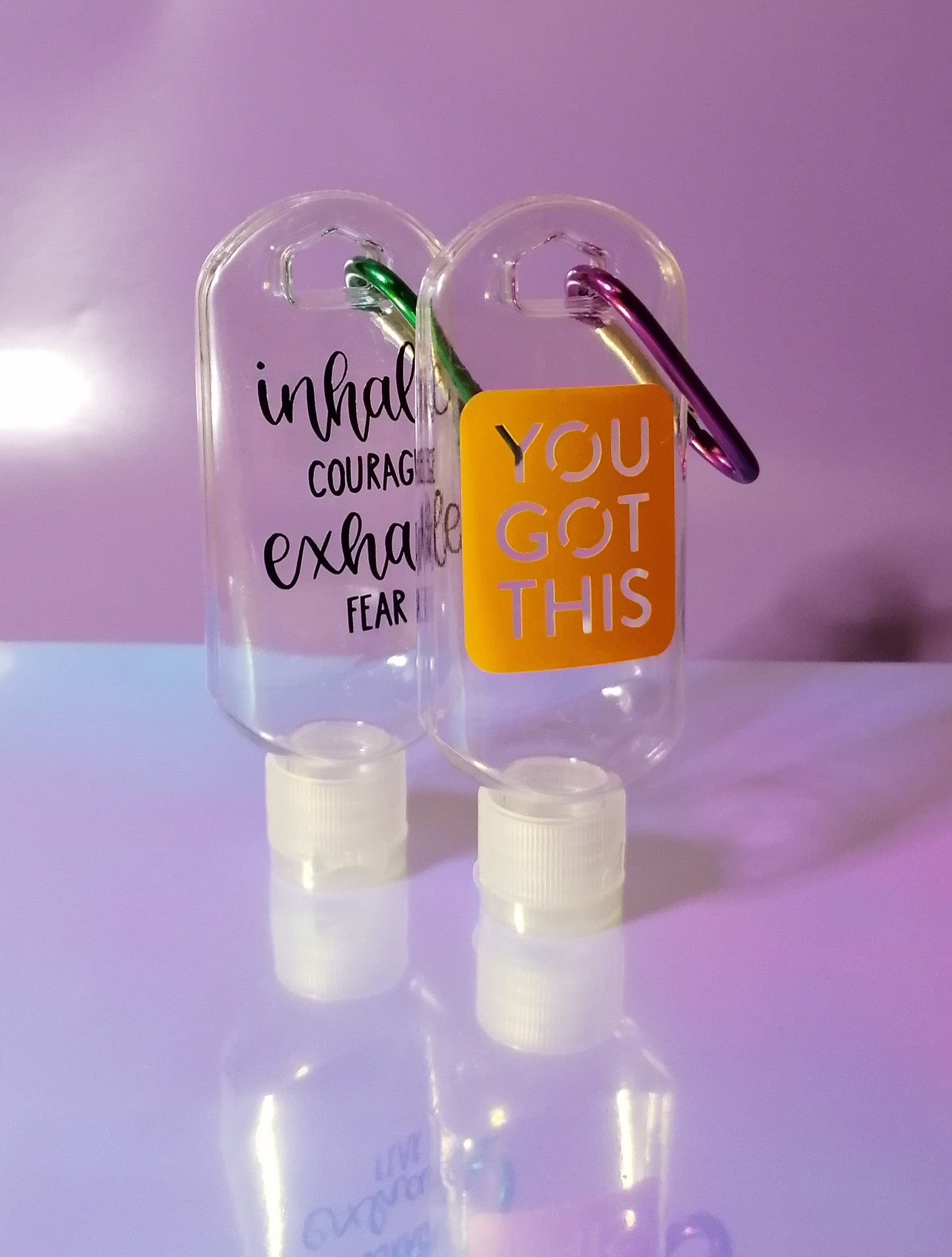 Personalised Alcohol Gel Bottle Etsy