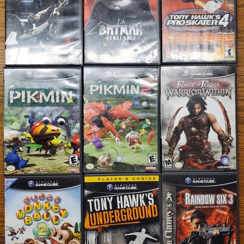 200 Authentic Nintendo Gamecube Games Collection Etsy