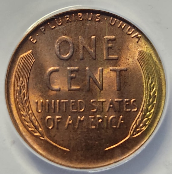 1954 S Wheat Penny MS65RB ANACS Double Die Obverse Die 1 - Etsy