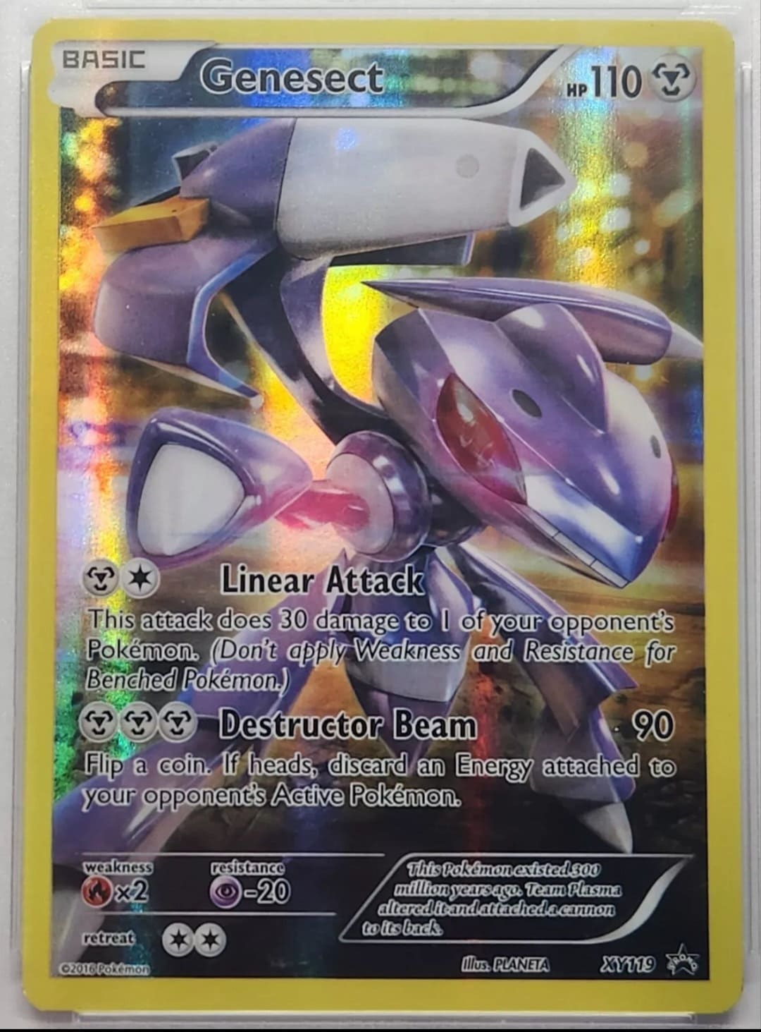 Genesect XY119 XY Black Star Promo 2016 Degree 7NM - Etsy