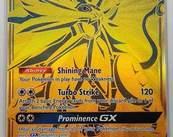 golden solgaleo pokemon card SM Black Star Promo - Hidden Fates TCG PSA 9 Mint Collectors Slab Moon Ideal For Solgaleo GX #249 Prices |