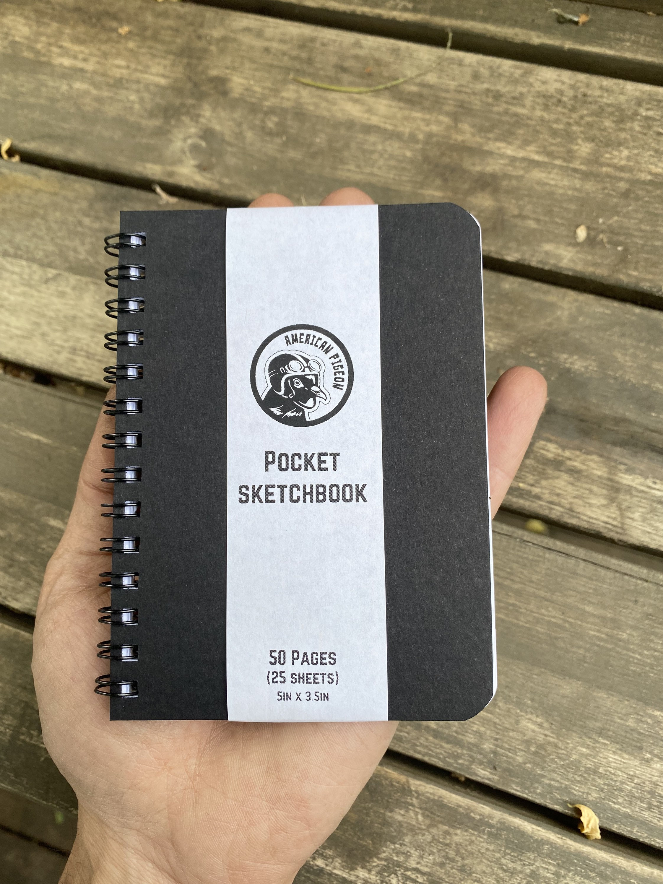 Handmade Pocket Sketchbook Mini Sketchbook for Artists on the Go Travel  Sketchbook 