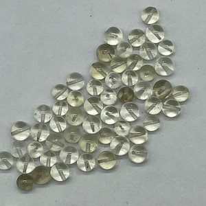 Szkło Libijskie Pustynne (LDG) Okrągły Koralik 8 mm, Naturalny Kamień Szlachetny Libijski Tektyt, Autentyczny Koralik Szklany Libijski Pustynny, Okrągły Koralik LDG