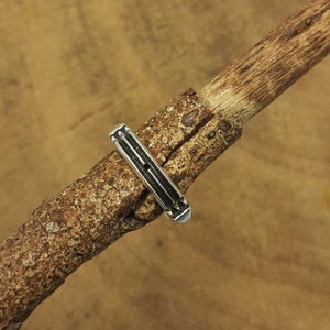 Handmade Atlantis Sterling Silver Band Ring: Spiritual Gift