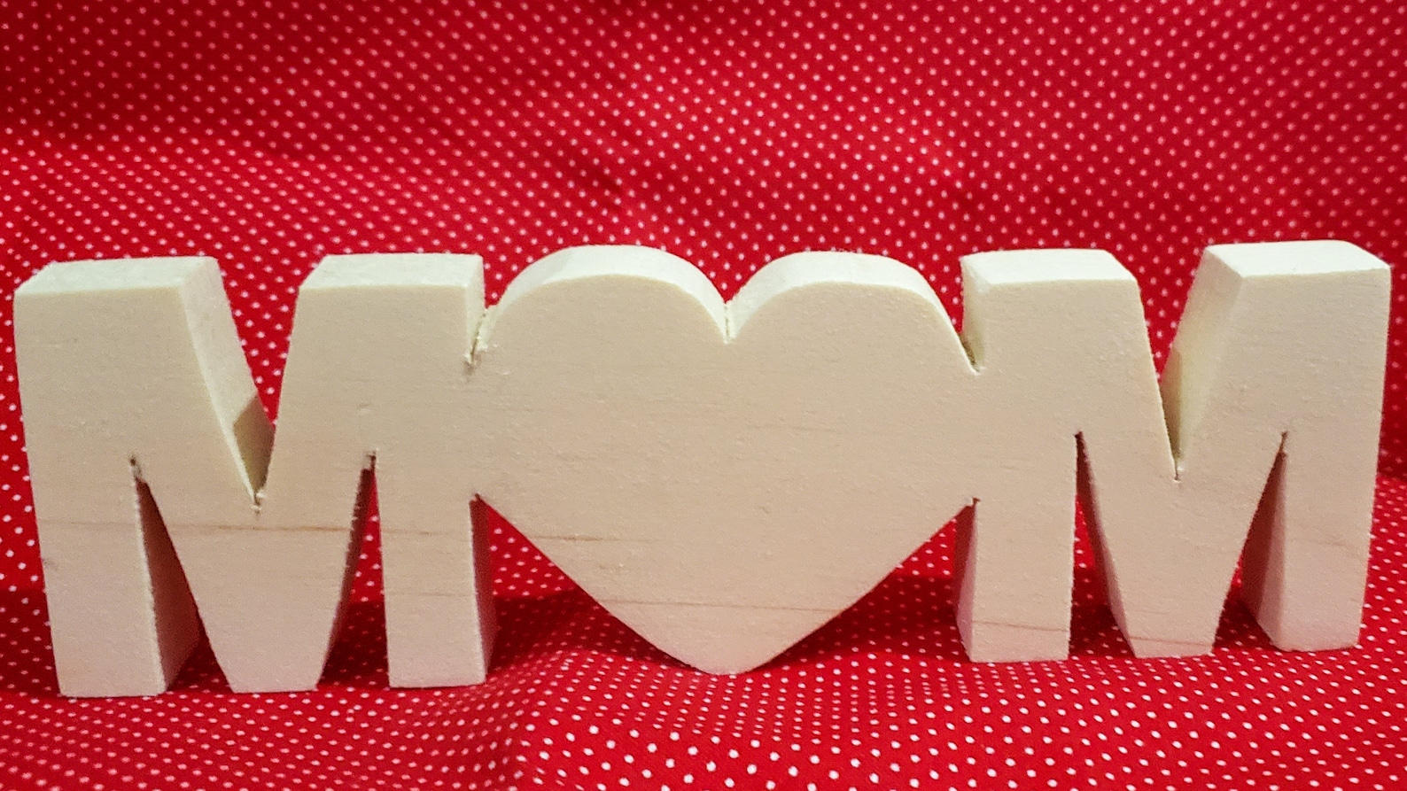 Mom Solid Wood Block Letters/Unique Mom Gift/Mother's Day | Etsy