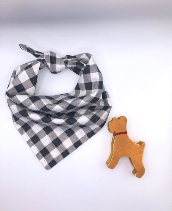 Anything you want on dog bandana Christmas Present for dog 25 inch dog bandana Pink plaid clothes for Maltese Yorkie clothes