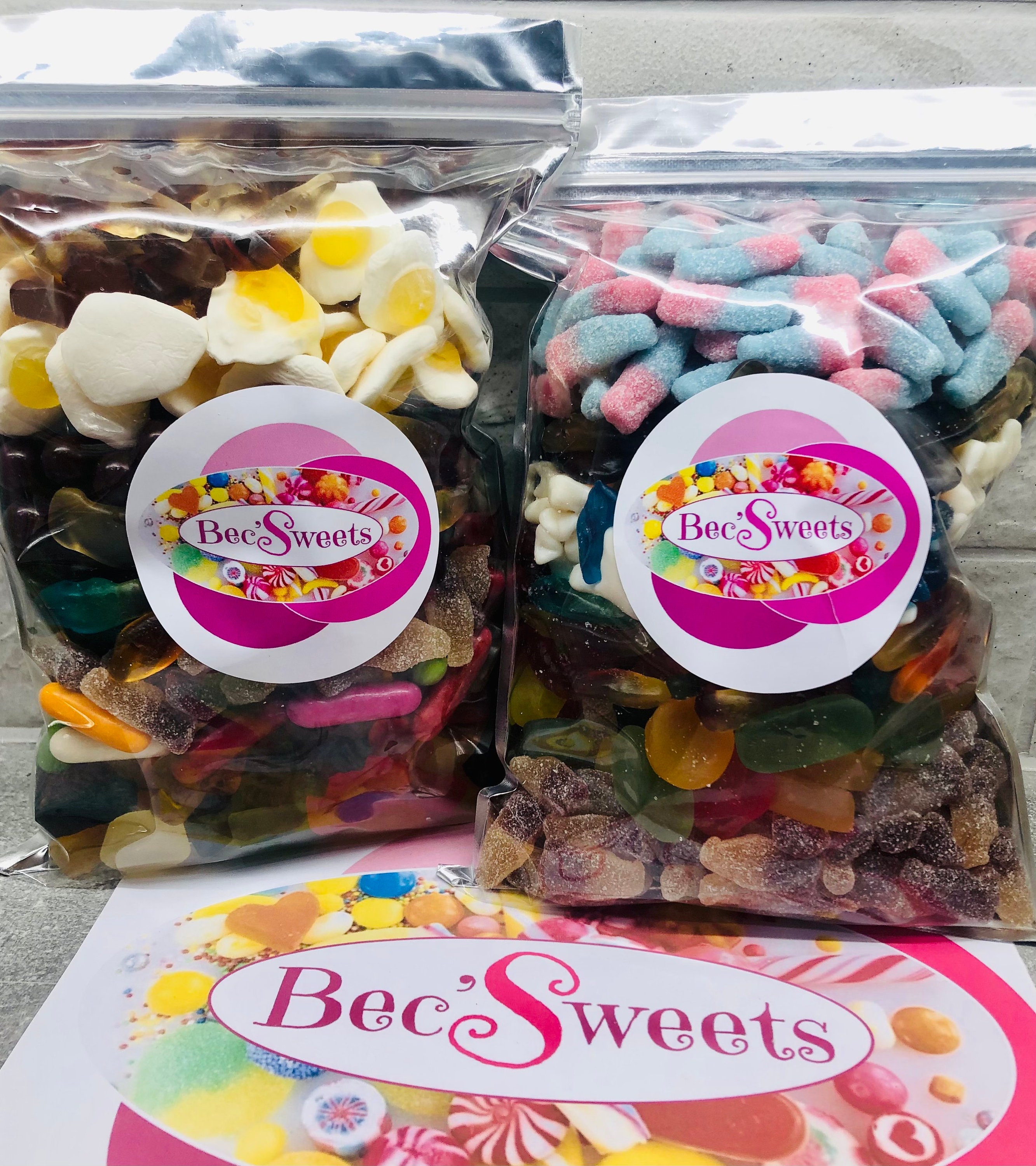 sealable candy bags