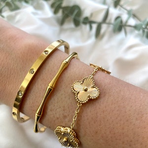 clover bracelet cartier