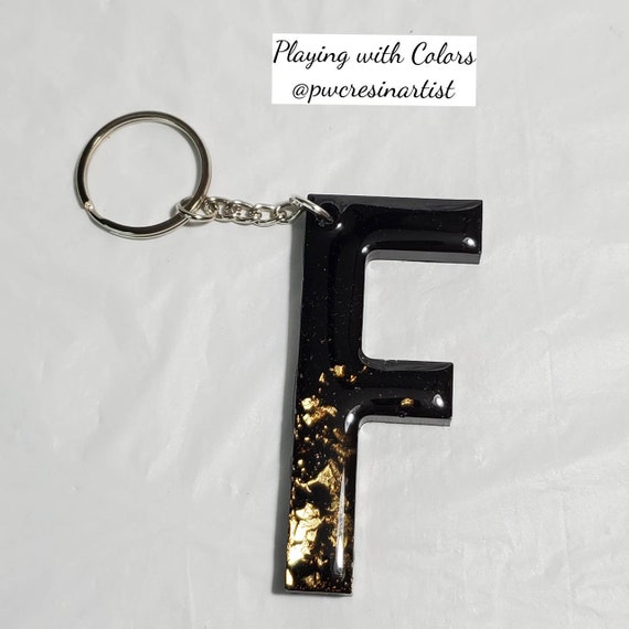 Keychains - Gold, Silver, Mate Black
