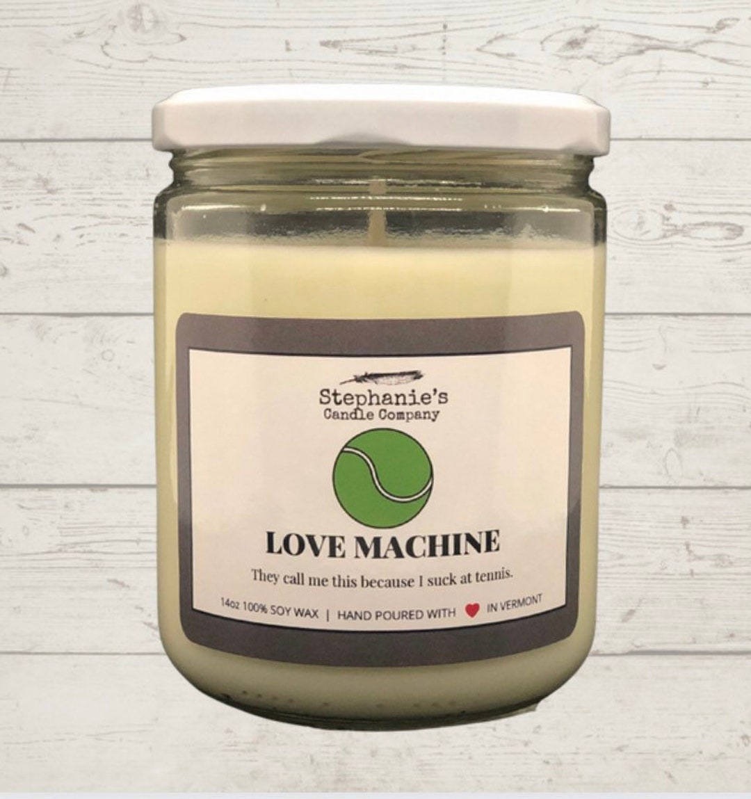 Tennis Ball Candle Etsy