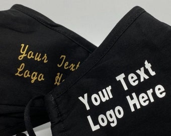 Custom Text Face Mask | Personalized Face Mask with Filter| Washable Face Mask| Face Mask|