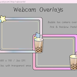 Bubble tea baby Webcam Overlay