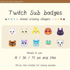 Twitch Sub badges / Emotes Emoji / 10 graphics