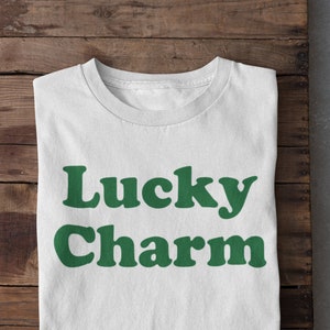 Lucky Charm T-Shirt/Seasonal Shirt/St. Patrick&#39;s Day Shirt/St. Patty&#39;s Day Shirt/Lucky Charm Shirt/Irish Shirt