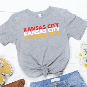 Kansas City Football Shirt/Superbowl Inspired Shirt/Chiefs Inspired Shirt/Football Shirt/Kansas City Shirt