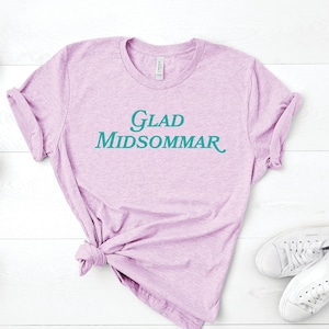 Glad Midsommar T-shirt/Swedish Shirt/Swedish Midsommar Shirt/Midsommar Shirt