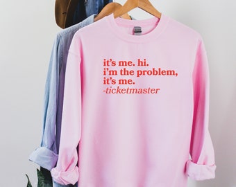 Taylor Ticketmaster Sweatshirt/Ticketmaster Disaster/Taylor Sweatshirt/Midnights/Gift for Taylor Fan/Valentine&#39;s Day Gift