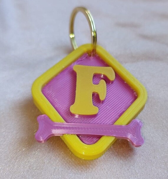 custom scooby doo dog tag