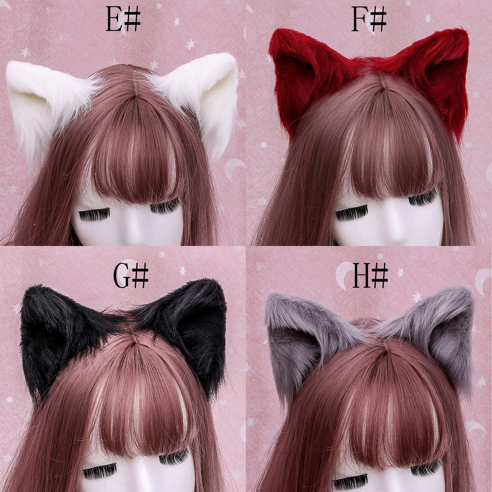 Kitten Ears Headband Cosplay Cat Ear Cosplay Ear Anime Etsy 