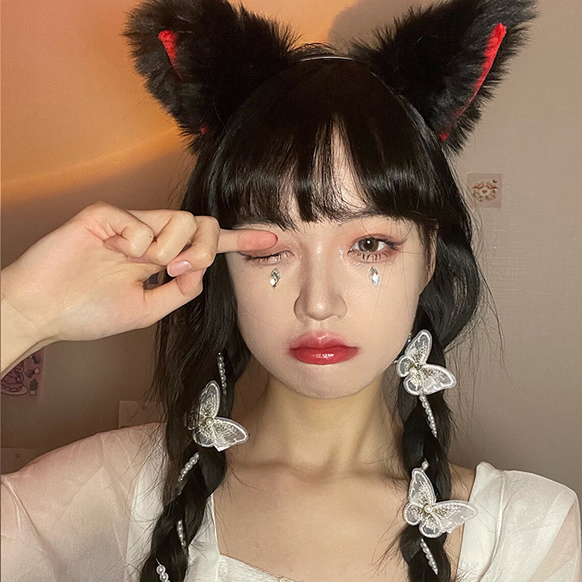 Cosplay Cat Ear kitten Ears Cosplay Cosplay Ear Anime Etsy