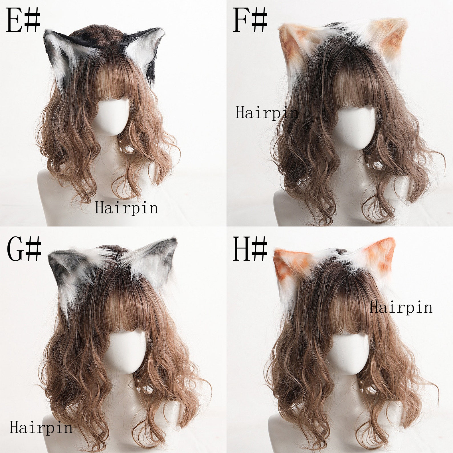 Kitten Ears Headband Cosplay Cat Ear Cosplay Ear Anime Etsy UK